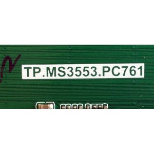 MAIN FUENTE (COMBO) PARA TV VIZIO / NUMERO DE PARTE 05410008044 / 054.10008.044 / TP.MS3553.PC761 / 054100080441A / 054100080441A16011116 / PANEL LSC550HN02-G01 / MODELO D55N-E2 LWZQVPBS